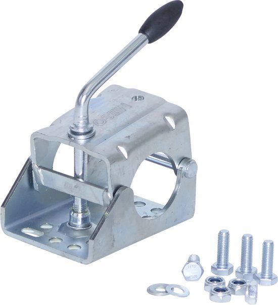 MESO Klem voor neuswiel 60 mm - RVS