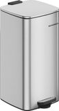 Shenzhen Haorui Industrial Technology Co., Ltd. Poubelle 30 Litres acier argenté métallique