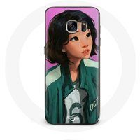 Inktvis Spel Kang Sae Byeok kunst Maniacase Cases for Samsung Galaxy S6 Edge