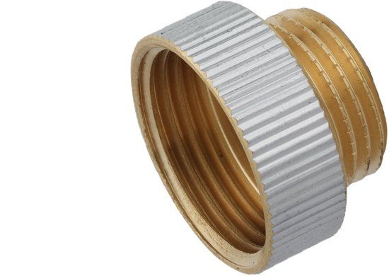 KIRCHHOFF Messing Verloopstuk - Chroom - 3/4"BI x 1/2"BU