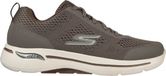 Skechers Go Walk Arch Fit-Idyllic Heren Sneakers - Taupe - Maat 44