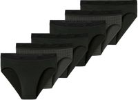 Uncover by Schiesser SCHIESSER uncover Rioslip Cotton Serie Mannen Schwarz/Sortiert2 Effen 95% katoen, 5% elastaan