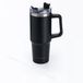 Muitomas Reismok - Travel Mug - Dubbele geïsoleerde wand - Praktisch rietje & handvat - 900ml - Zwart