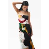 Desigual midi zomerjurk met print - meerkleurig