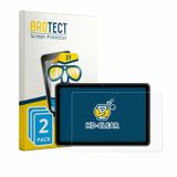 BROTECT - Screenprotector voor Aobante K50 Compressa 10.1" - Folie Beschermfolie transparant 2 Stuks