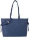 Valentino Samba Re Shopper Schoudertas Blu donkerblauw