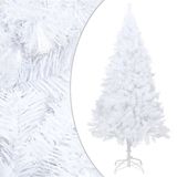 vidaXL Sapin de Noël artificiel avec branches épaisses 150 cm PVC blanc
