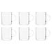 Leonardo Novo Theeglas, 6-delige set, 570 ml, hoogte 10,3 cm, hittebestendig glas, 030537
