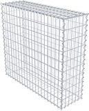 Gabion 100 cm x 90 cm x 30 cm (L x H x P), maille 5 cm x 10 cm, spirale