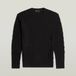 G-Star Chain Structure R Knit Heren Trui L Zwart