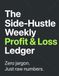 The Side-Hustle Weekly Profit & Loss Ledger
