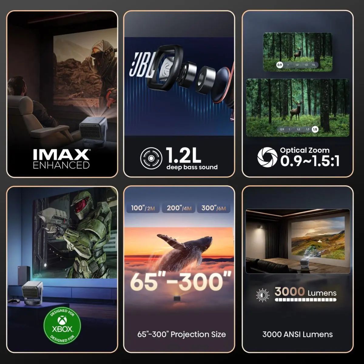 Hisense C2-ULTRA 4K Laser Projector | Short Throw | Black