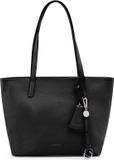 SEIDENFELT MANUFAKTUR Lohja Shopper Black zwart
