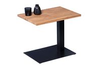 M2 Kollektion Bibi Bijzettafel, hout, wild eiken massief, 55x50x40