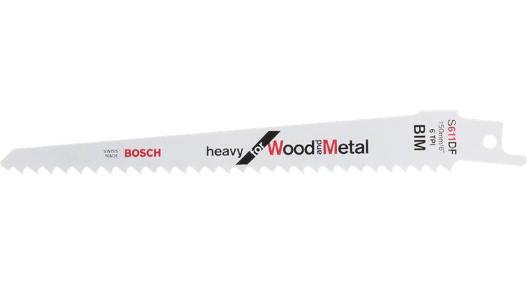 Bosch REC. S611DF 5 - Decoupeerzaagblad - 5 stuks