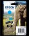 Epson Tintenpatrone T2432 XL Cyan Elephant Serie C13T24324012