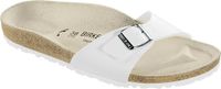 Birkenstock Madrid Dames Slippers - White - 4013871435693