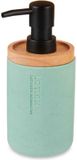 Berilo Zeeppompje Lotions - Mat Mintgroen - Polyresin/Bamboe - 18 x 8 cm - 300 ml