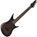 Gear4music Harlem 7-snarige Elektrische Gitaar, Trans Black