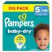 Pampers Baby-Dry Maat 5 - 104 Luiers - 11KG/16KG