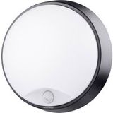 Megatron Bulka MT69040 LED-buitenlamp met bewegingsmelder (wand) LED LED vast ingebouwd 10 W Zwart