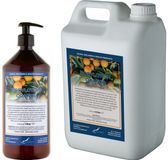 Claudius Cosmetics B.V. Bodylotion Orange 1 liter met gratis pomp - hervulbaar + Jerrycan 5 liter navulling