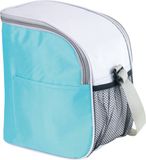 Merkloos Kleine koeltas Glaciaal - 23x16x26 cm - 1 vaks - Lichtblauw/Grijs - 9 liter - lunch tas