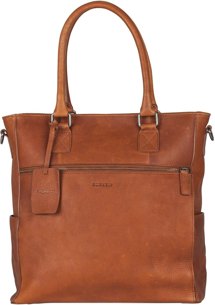 Burkely Antique Avery Shopper Aktetas Dames Leer Cognac