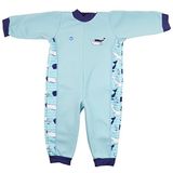 Warm Splash About Warm in One Baby wetsuit, Vintage Moby, 3-6 maanden