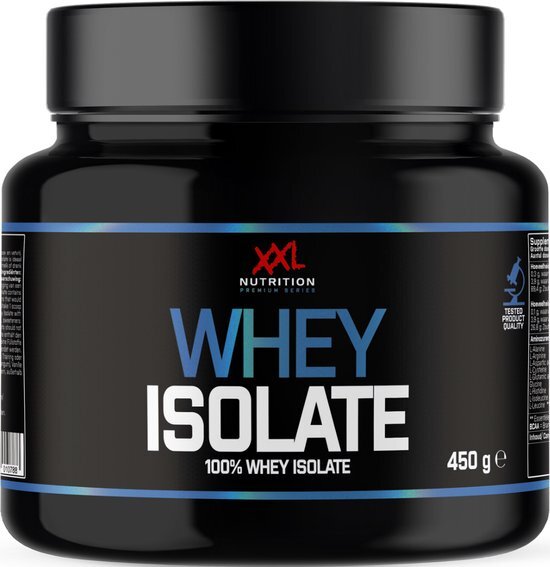 XXL Nutrition - Whey Isolaat - Prote&#239;ne poeder, Eiwit Shakes, Whey Protein Isolate Eiwitpoeder - Banaan - 450 gram