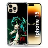 Cokitec Iphone 15 (6.1) Manga My Hero Academia Deku Versterkte hoes