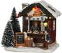 Luville Kerstdorp Miniatuur Kaneelbroodjeskraam
