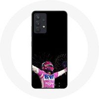 Maniacase Hoesje voor Samsung Galaxy A13 5G Formule 1 Sergio Pérez Mendoza won de race