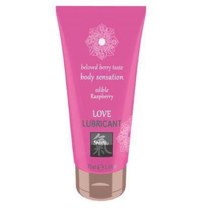 Shiatsu Love Eetbaar Glijmiddel - Framboos (75mL)