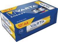 VARTA Batterijen AA, 12 stuks Cube, Energy, alkaline, 1,5 V