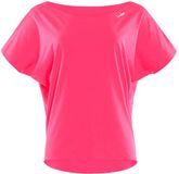 Winshape Functional Light Dance-Top DT101 Vrouwen Neonroze Polyester/Elastaan Korte Mouw