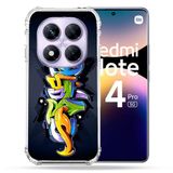 Cokitec Versterkte hoes voor Xiaomi Redmi Note 14 Pro 5G Street Art Graffiti