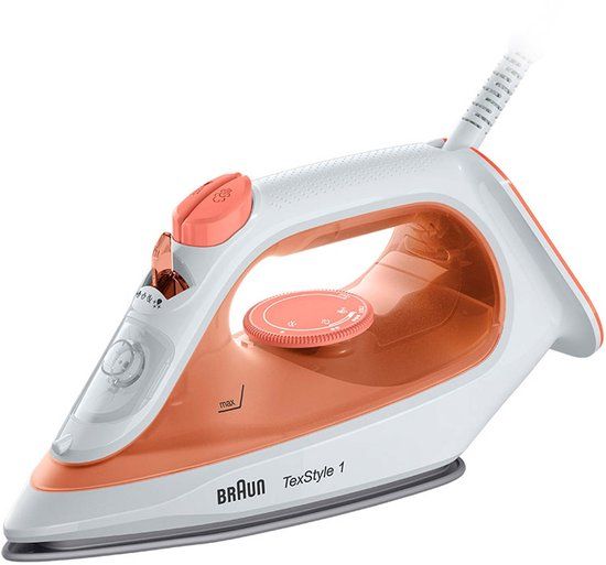 Braun TexStyle 1 SI1009OR - Stoomstrijkijzer - Oranje