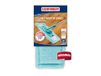 Leifheit 6x Clean Twist Overtrek Klittenband Vloerwisser M Ergo 33 cm Static Plus