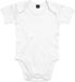 Babybugz Baby romper wit katoen korte mouw unisex 12 mnd