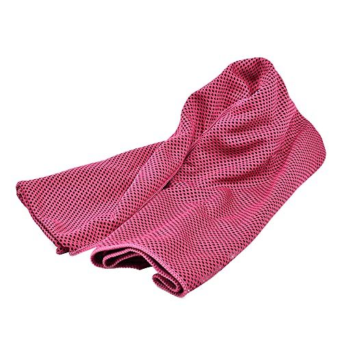 EURO MARKETING MANUFACTURING Ice Towel altijd frisse handdoek - fuchsia