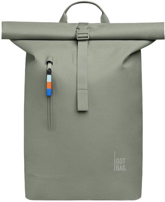 GOT BAG Rolltop Lite 2.0 Rugzak van Ocean Impact Plastic - 15” Laptopvak - Waterdicht - 26L