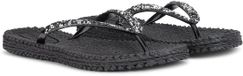 Ilse Jacobsen Claquettes avec paillettes CHEERFUL03G - 001 Noir