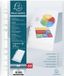 Exacompta A4 transparent perforé pochette plastique pour documents