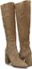 Notre-V 46994 Laarzen - Suède - Dames - Camel - Maat 40