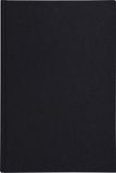 Exacompta Register 35x22,5cm - geruit 5x5 - genummerd - 300 blad - Zwarte canvas - 7539D