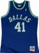 Mitchell & Ness Heren Basketbal Tanktop XL Royal Blue Polyester Hardwood Classic Swingman NBA