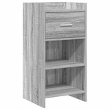 vidaXL Dressoir Grijs Sonoma 40 x 36 x 80 cm Bewerkt hout