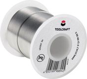 TOOLCRAFT Soudure à l'étain, sans plomb Sn99,3Cu0,7 100 g (Ø) 1 mm