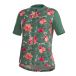 Bicycle Line Flora Korte Mouw Wielertrui Groen M Vrouw